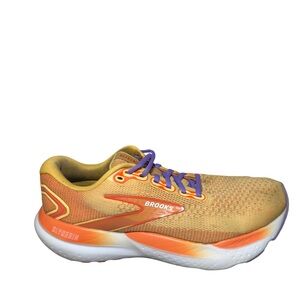 Women’s glycerin 21 Brooks Vibrant Orange and Purple Athletic Shoes size 11.5